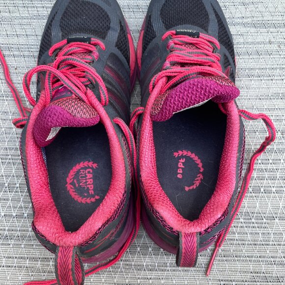 Brooks Cascadia 11‎ Womens Size 6 Gore-TexTrail Trial Running Shoes Black Pink - Picture 9 of 13